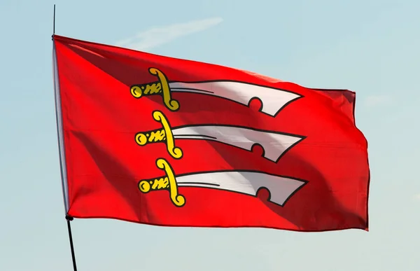 Flag Essex County England — Stock Photo, Image