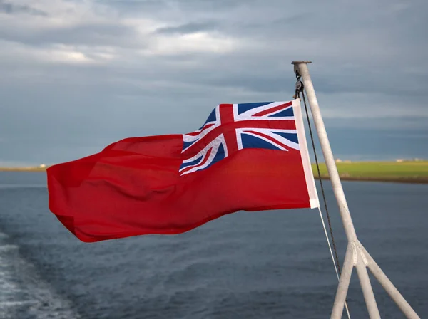 Red Ensign Ship — Stock Photo, Image