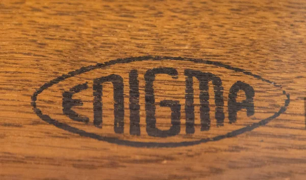 Logo de la máquina Enigma —  Fotos de Stock