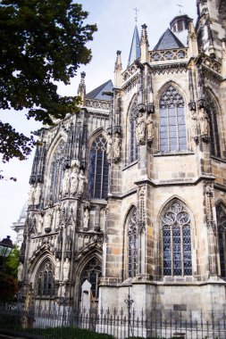 Aachener Dom (Aachen Katedrali), Kuzey Ren-Vestfalya, Almanya Eylül 4,2018