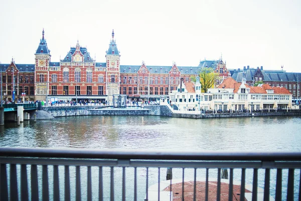 Amsterdam September 2018 Aussenansicht Der Amsterdam Centraal Station Spt 2018 — Stockfoto