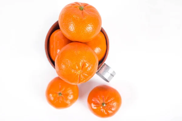 Some fresh mandarine — Stock Photo, Image