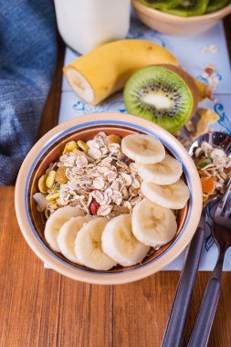 muz ile müsli