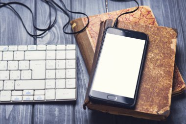 Smartphone ve klavye