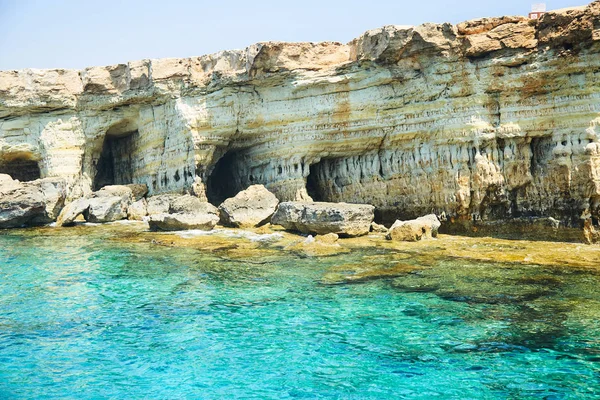 Kypr náklady na moře — Stock fotografie