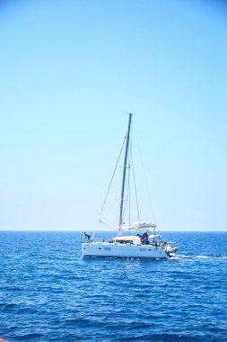 Denizde lüks tekne