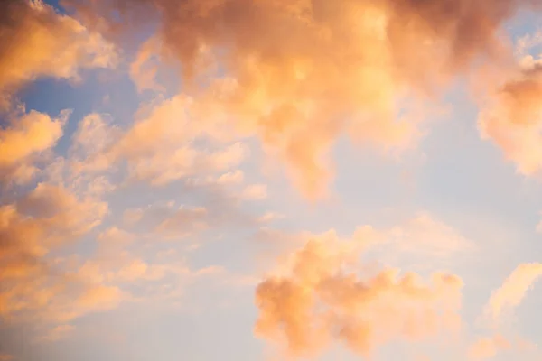 Schöner Abendhimmel Mit Wolken Foto Aufgenommen Ist Freien — Stockfoto
