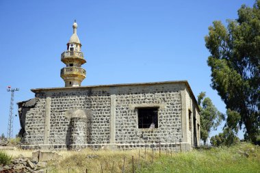 Celile, İsrail Golan Tepeleri cami kalıntıları