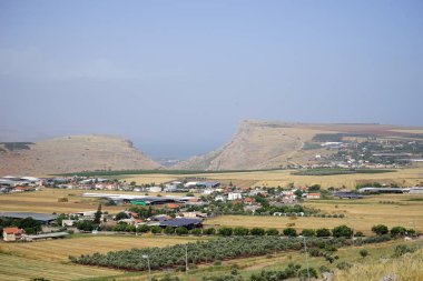 Arbel Dağı Celile İsrail'in Kfar Zeitim köy