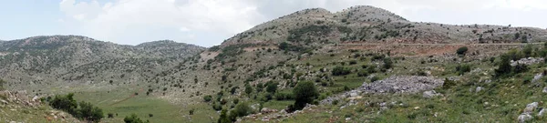 Straße Auf Dem Hermonenberg Golanhöhen Israel — Stockfoto