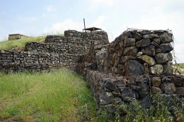 Steinerne Festung Auf Den Golanhöhen Israel — Stockfoto