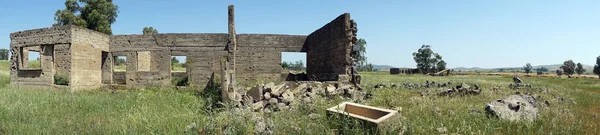 Ruiny Domów Ingalilee Izrael — Zdjęcie stockowe
