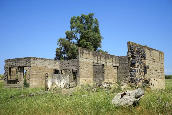 Ruinerna Gamla Hus Galileen Israel — Stockfoto