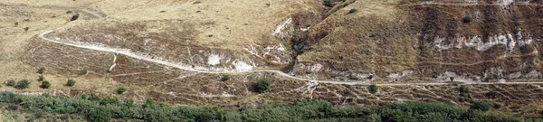 Galilee Israil Yamaçta Yol — Stok fotoğraf
