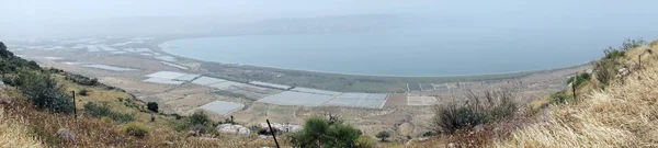 Θερμοκήπια Κοντά Λίμνη Kinnereth Στη Γαλιλαία Ισραήλ — Φωτογραφία Αρχείου