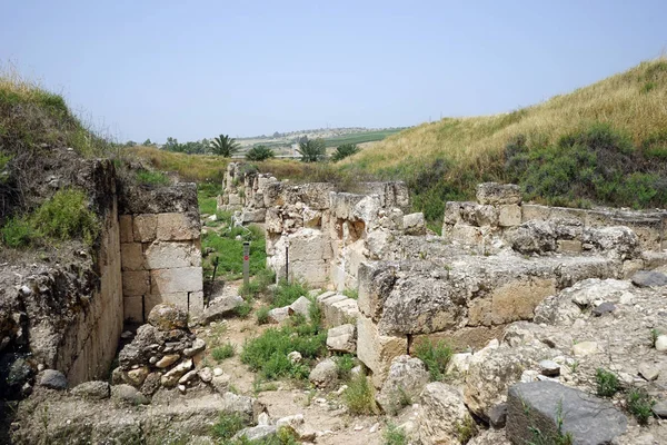 Ruinerna Horvat Minya — Stockfoto