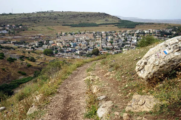 以色列基内雷特湖附近的哈马姆镇小径 — 图库照片