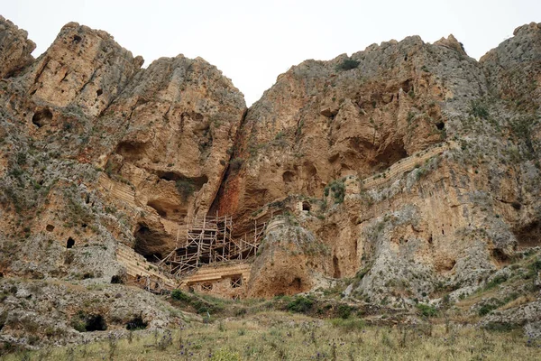 イスラエルのガリラヤにヤフォ洞窟 — ストック写真