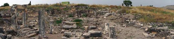 Ruïnes Van Arbel Sinagogue Galilee Israel — Stockfoto