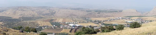 Vista Dal Monte Hitim Galilea Israele — Foto Stock