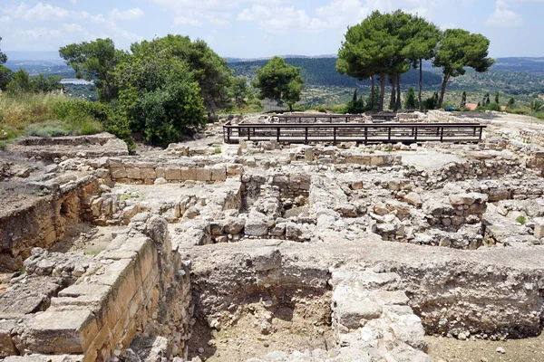 Zippori Srail Mayıs 2018 Yaklaşık Ruins Yakınındaki Haçlı Kalesi — Stok fotoğraf