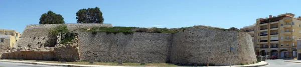 Heraklion Grecja Circa Maja 2018 Część Murów Miejskich Pobliżu Wybrzeża — Zdjęcie stockowe