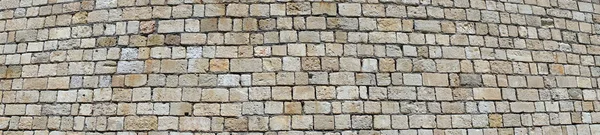Very Long Stone Wall — Stock Photo, Image