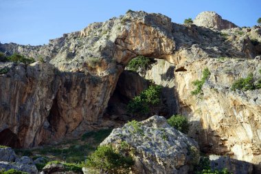 Doğal köprü Güney sahil Girit Adası, Yunanistan