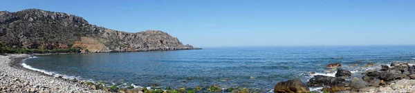 Praia Sfinari Costa Oeste Ilha Creta Grécia — Fotografia de Stock