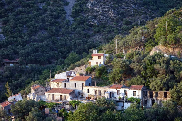 Keramoti Dorpje West Kust Van Krete Eiland Griekenland — Stockfoto
