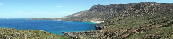 Westküste Der Insel Kreta Der Nähe Des Strandes Von Elafonsi — Stockfoto