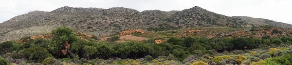 Área Montanhosa Perto Costa Sul Ilha Creta Grécia — Fotografia de Stock