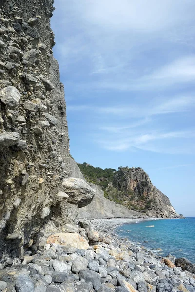 Domata Beach South Coast Crete Island Greece — Stock Photo, Image