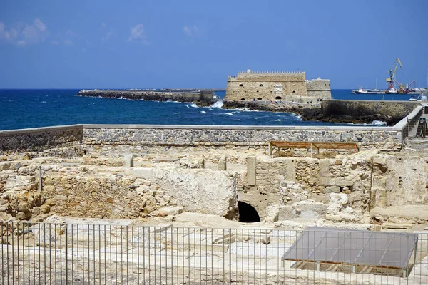 Heraklion Greece Circa May 2018 Ruins Fortress — Stock Photo, Image