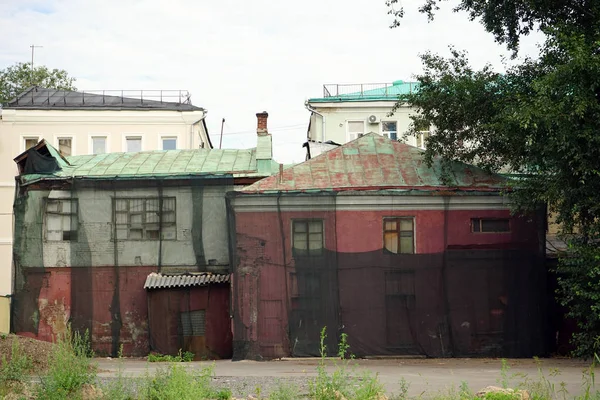 Moskova Rusya Temmuz 2018 Yaklaşık Kremlin Yakınındaki Eski Binalar — Stok fotoğraf