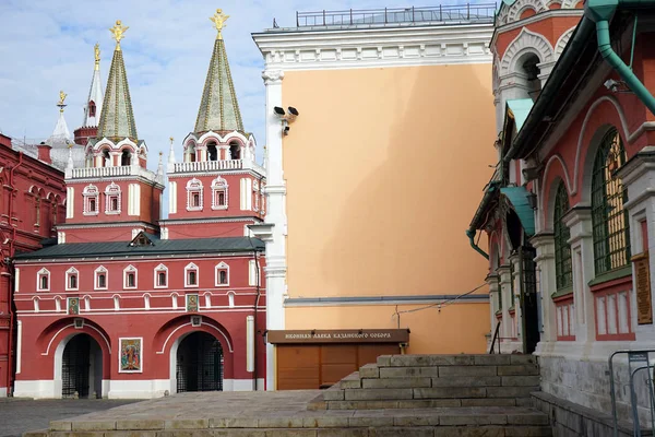 Moscow Russia Circa July 2018 Resurrection Gates Red Square — Stock Photo, Image