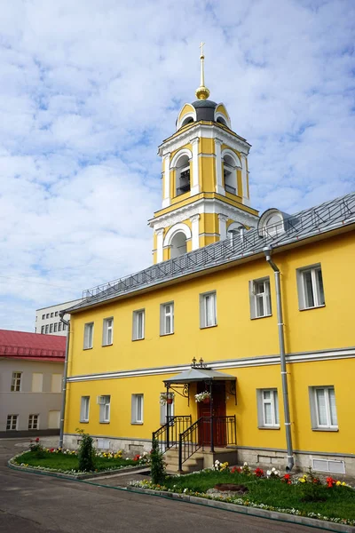 Moscú Rusia Circa Julio 2018 Torre Puerta Iglesia Del Icono —  Fotos de Stock