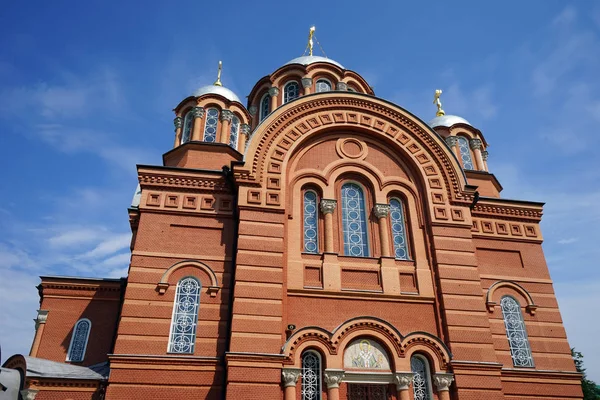 Khotkovo Rusia Circa Julio 2018 Parte Superior Iglesia Convento —  Fotos de Stock