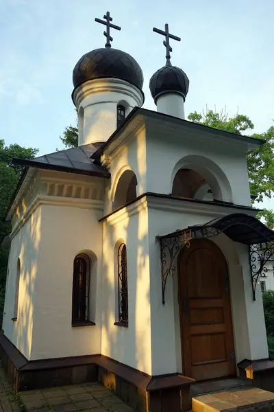 Sergiev Posad Rússia Circa Julho 2018 Igreja Alexander Men Memorial — Fotografia de Stock