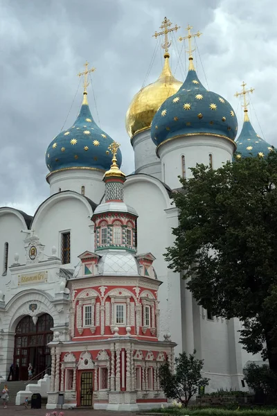 Sergiev Posad Rússia Circa Julho 2018 Igreja Lavra — Fotografia de Stock