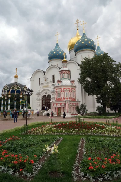 Сергієво Посадський Росія Circa Липня 2018 Церква Лаврі — стокове фото