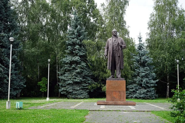 Moscú Rusia Circa Julio 2018 Monumento Lenin Moscú Timiryazev Agricultural —  Fotos de Stock