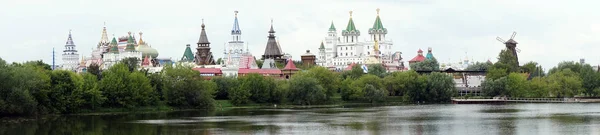 Moskou Rusland Circa Juli 2018 Panorama Van Izmailovo Kremlin — Stockfoto
