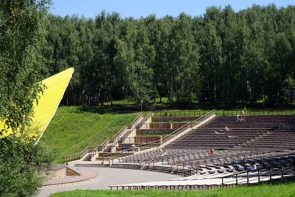 Moscou Russie Circa Juillet 2018 Théâtre Plein Air Dans Parc — Photo