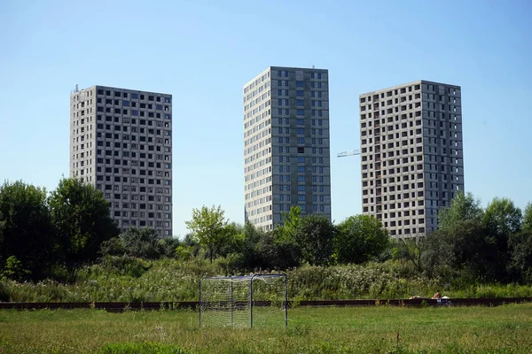 Moskou Rusland Circa Juli 2018 Nieuwbouw Appartement Nikulino — Stockfoto