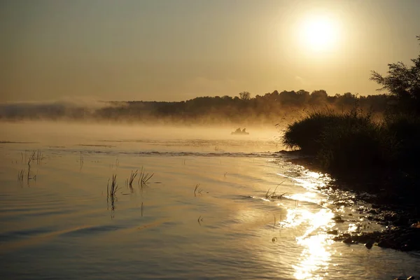 Sunrise Oka River Moscow Russia — Stock Photo, Image