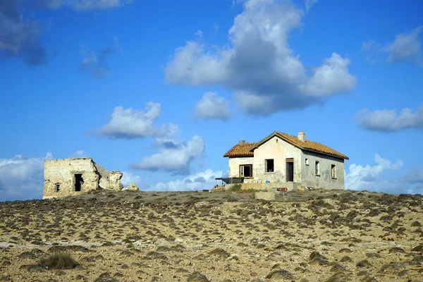 Abandoned Farm Houses Cyprus — Stock Photo, Image