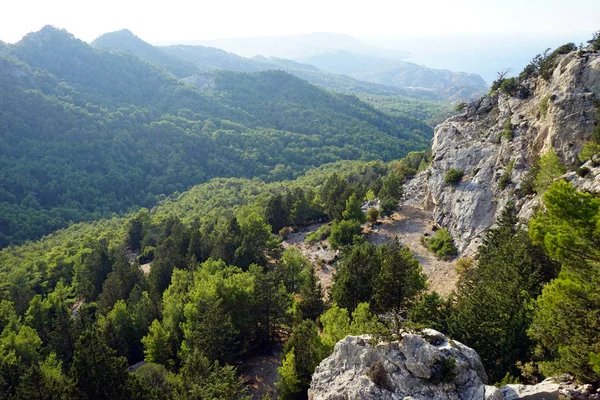 Vue Montagne Sur Noerth Chypre — Photo