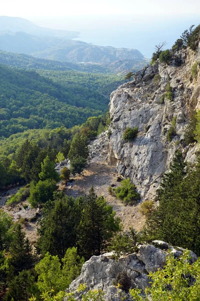 Vue Montagne Sur Noerth Chypre — Photo