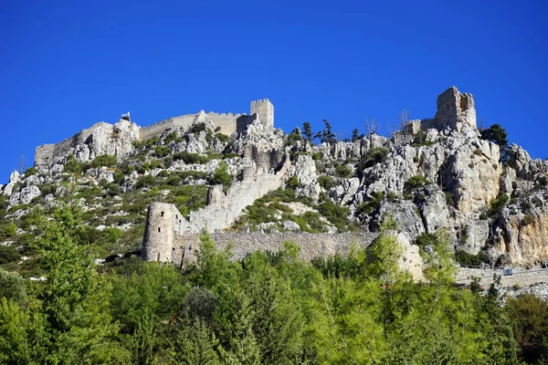 Girne Norra Cypern Circa Oktober Ruinerna Saint Hilarion Slott — Stockfoto